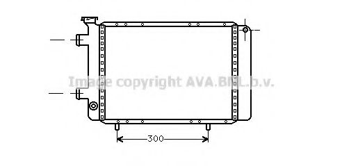 Imagine Radiator, racire motor PRASCO RT2062