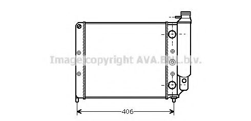 Imagine Radiator, racire motor PRASCO RT2078