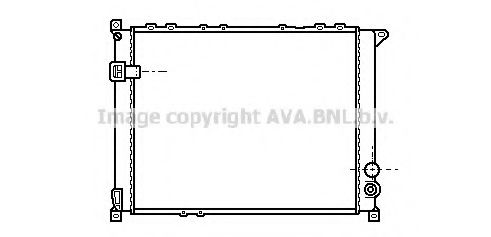 Imagine Radiator, racire motor PRASCO RT2136