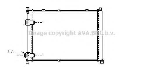 Imagine Radiator, racire motor PRASCO RT2140