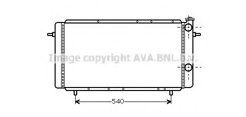 Imagine Radiator, racire motor PRASCO RT2160