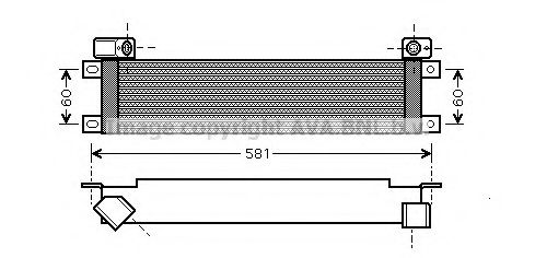 Imagine Radiator ulei, ulei motor PRASCO RT3289