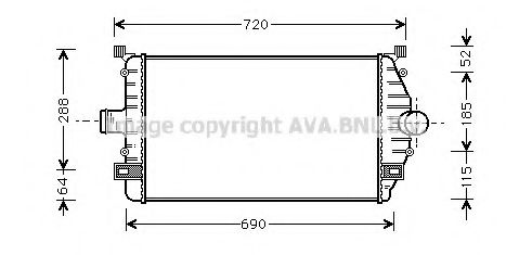 Imagine Intercooler, compresor PRASCO RT4277