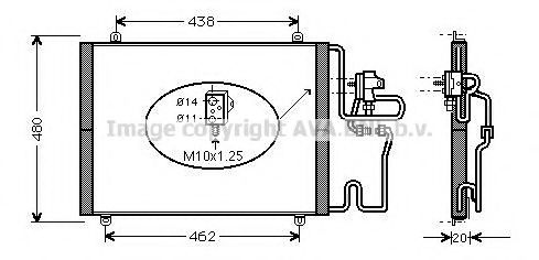 Imagine Condensator, climatizare PRASCO RT5248D