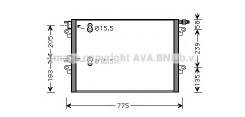 Imagine Condensator, climatizare PRASCO RT5382