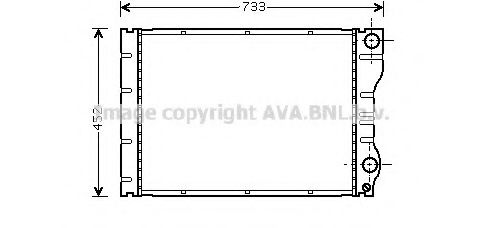 Imagine Radiator, racire motor PRASCO RTA2293