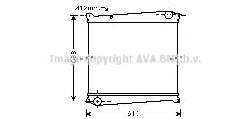 Imagine Radiator, racire motor PRASCO RTA2379