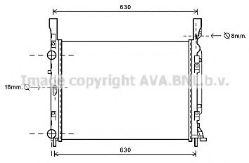 Imagine Radiator, racire motor PRASCO RTA2469