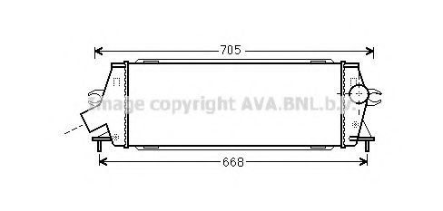 Imagine Intercooler, compresor PRASCO RTA4456