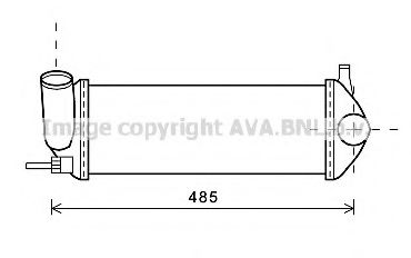 Imagine Intercooler, compresor PRASCO RTA4471