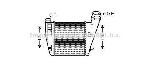 Imagine Intercooler, compresor PRASCO RTA4552