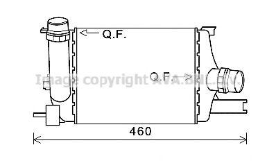 Imagine Intercooler, compresor PRASCO RTA4602