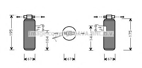 Imagine uscator,aer conditionat PRASCO RTD027