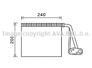 Imagine evaporator,aer conditionat PRASCO RTV566