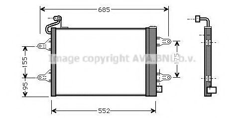 Imagine Condensator, climatizare PRASCO SA5007D