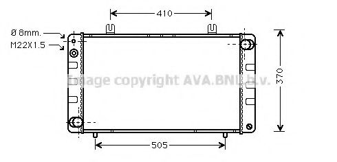 Imagine Radiator, racire motor PRASCO SB2020