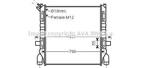 Imagine Radiator, racire motor PRASCO SC2001