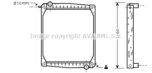 Imagine Radiator, racire motor PRASCO SC2012