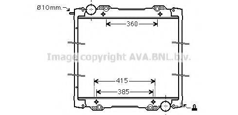 Imagine Radiator, racire motor PRASCO SC2027