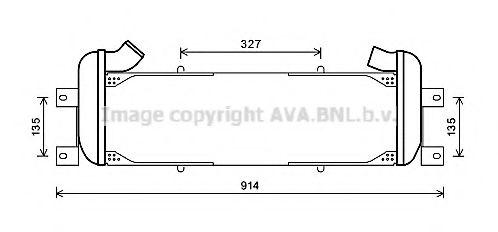 Imagine Intercooler, compresor PRASCO SC4032