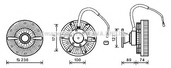 Imagine Cupla, ventilator radiator PRASCO SCC029