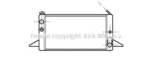 Imagine Radiator, racire motor PRASCO SI2005