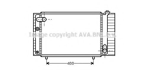 Imagine Radiator, racire motor PRASCO SI2039