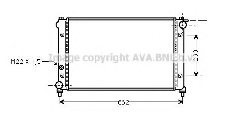 Imagine Radiator, racire motor PRASCO ST2005