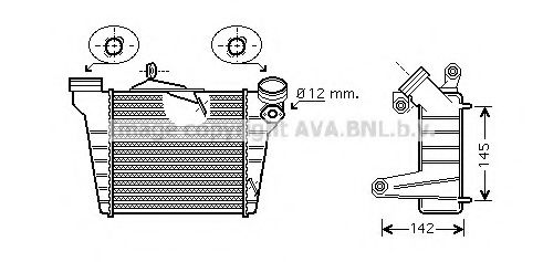 Imagine Intercooler, compresor PRASCO ST4036