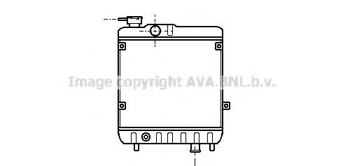 Imagine Radiator, racire motor PRASCO STA2011