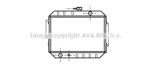 Imagine Radiator, racire motor PRASCO SU2003