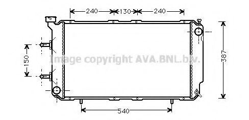 Imagine Radiator, racire motor PRASCO SU2018