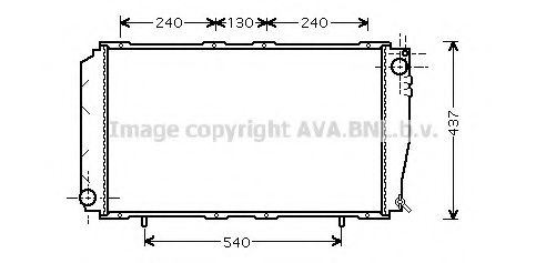 Imagine Radiator, racire motor PRASCO SU2043