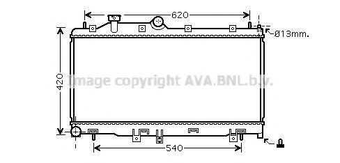 Imagine Radiator, racire motor PRASCO SU2097