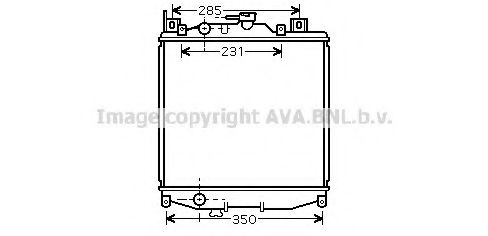 Imagine Radiator, racire motor PRASCO SZ2022