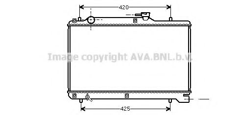 Imagine Radiator, racire motor PRASCO SZ2041