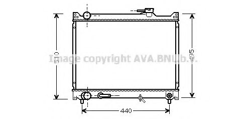 Imagine Radiator, racire motor PRASCO SZ2047