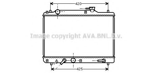 Imagine Radiator, racire motor PRASCO SZ2052