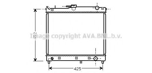 Imagine Radiator, racire motor PRASCO SZ2055