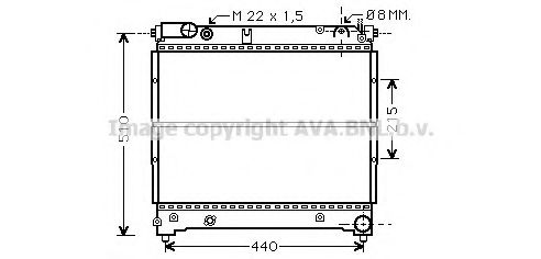 Imagine Radiator, racire motor PRASCO SZ2070