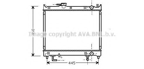 Imagine Radiator, racire motor PRASCO SZ2071