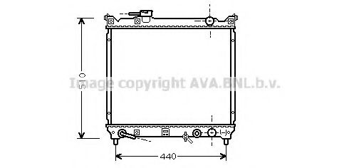 Imagine Radiator, racire motor PRASCO SZ2072