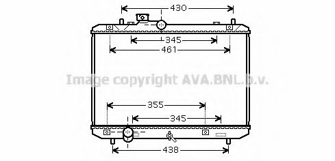 Imagine Radiator, racire motor PRASCO SZ2083