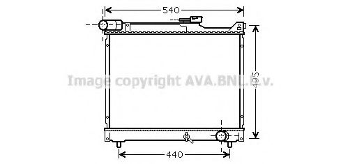 Imagine Radiator, racire motor PRASCO SZ2106