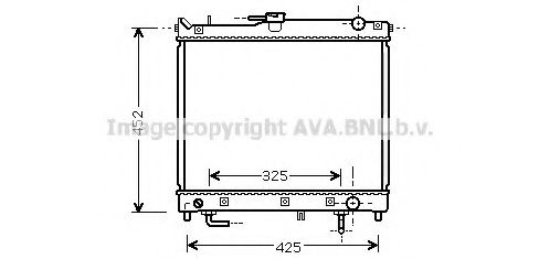 Imagine Radiator, racire motor PRASCO SZ2109