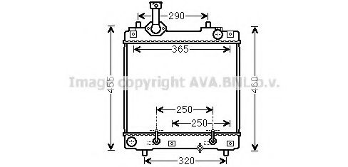 Imagine Radiator, racire motor PRASCO SZ2114