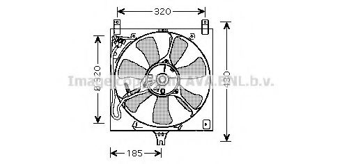 Imagine Ventilator, radiator PRASCO SZ7504