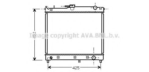 Imagine Radiator, racire motor PRASCO SZA2055