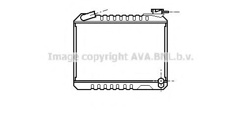 Imagine Radiator, racire motor PRASCO TH2004