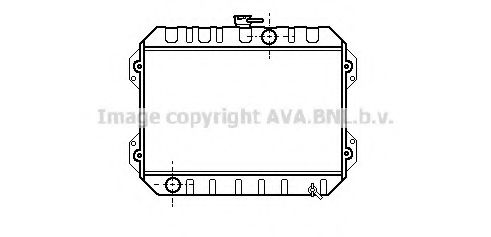 Imagine Radiator, racire motor PRASCO TO2004